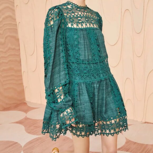 Brand New (w tags, bag + hanger) ULLA JOHNSON "Lata" Handmade Dress - Picture 16 of 16